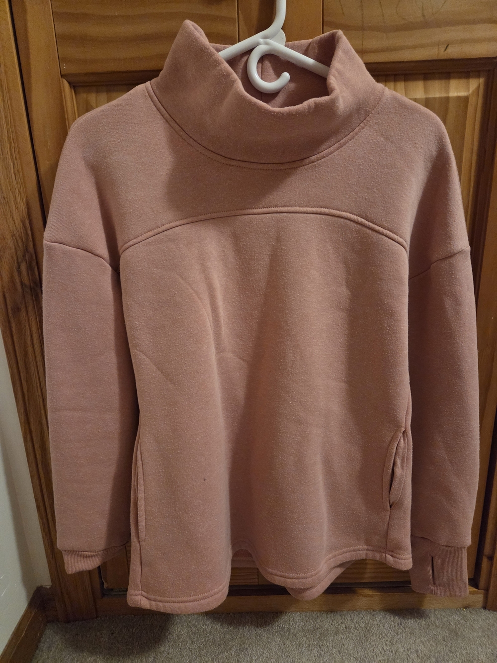 🌻 3/$20 Deal!! RBX Dusty Rose Cowl Neck Pullover Sweater